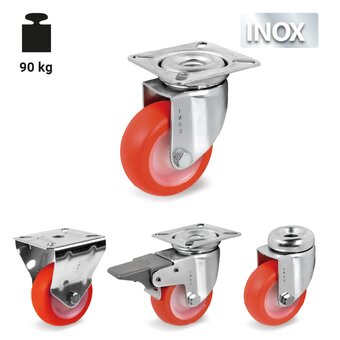 TR-36-X-Ruedas de poliuretano termoplástico